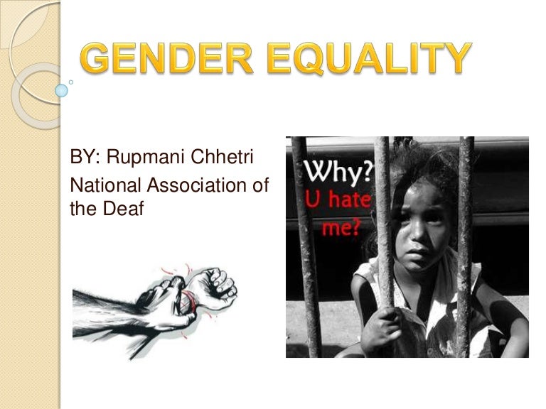 Gender stratification picture