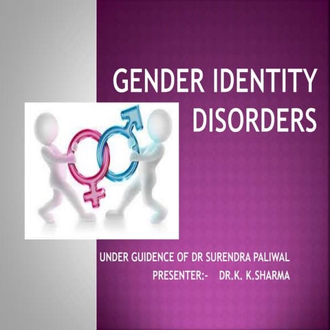 Gender dysphoria OR GENDER IDENDITY DISORDER DSM 5