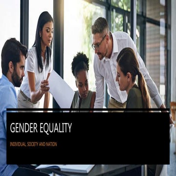 IS TRUE GENDER EQUALITY POSSIBLE IN MODERN SOCIETY.pptx