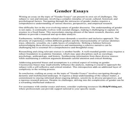 Gender Essays.pdf