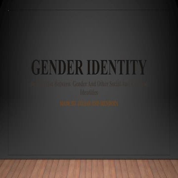 GENDER IDENTITY by JULIAN AND MENDOZA.pptx