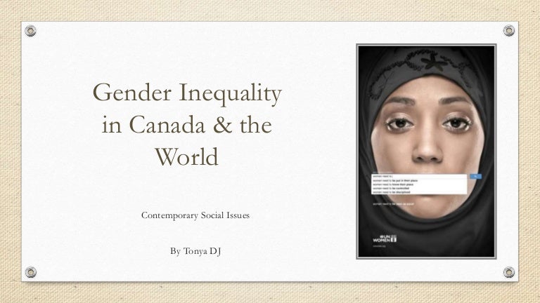 Gender inequality presentation