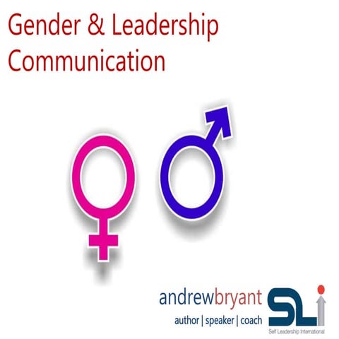 Gender and Leadership Communication 