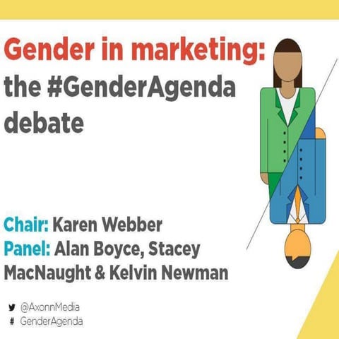 How does gender affect you as a marketer?