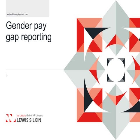 Gender pay gap reporting