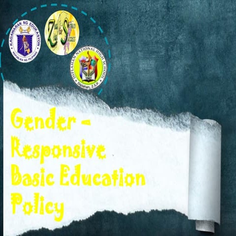 Gender Responsive Education in the Philippines.pptx