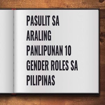 GENDER ROLES SA PILIPINAS QUIZ.pptx