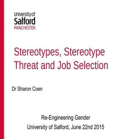 STEREOTYPES IB curriculum formation and effects | PPTX