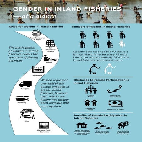 Gender in inland fisheries - at a glance | PDF