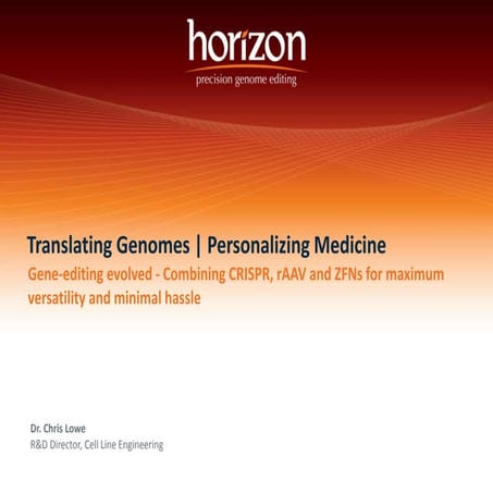 Translating Genomes | Personalizing Medicine