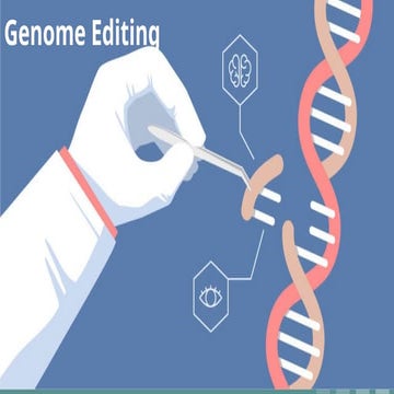 Gene Editing presentation on CRISPR-Cas9