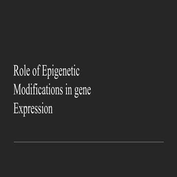 gene expression in all the orgainism like animals and plants