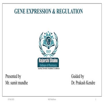 Gene Expression and Regulation.pptx.sumit