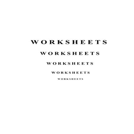 Genel worksheets11