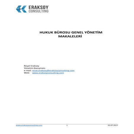 Genel yönetim makaleleri