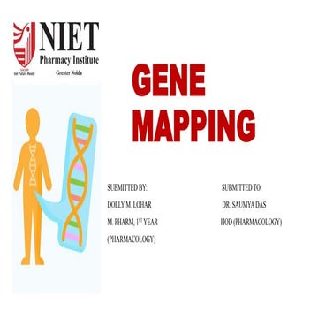 Gene Mapping, types of gene mapping and its application | PPTX