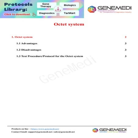 GeneMedi-Octet system