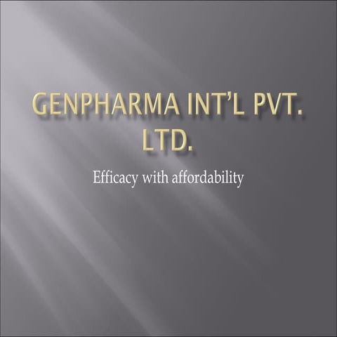 genpharma english