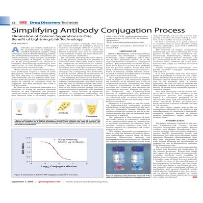 Simplifying Antibody Conjugation Process