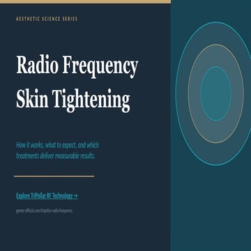 How RF Skin Tightening Can Transform Your Skin | PPTX