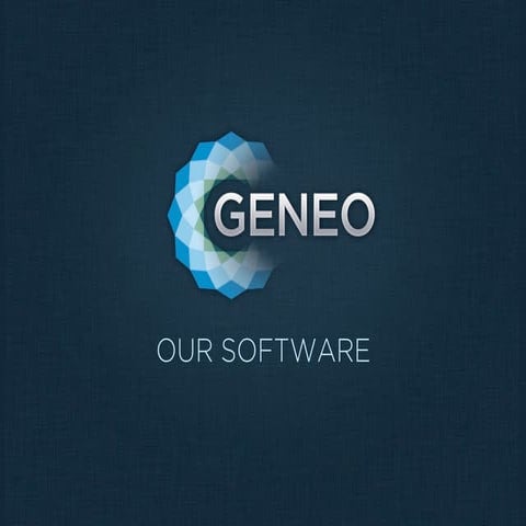 Geneo software overview