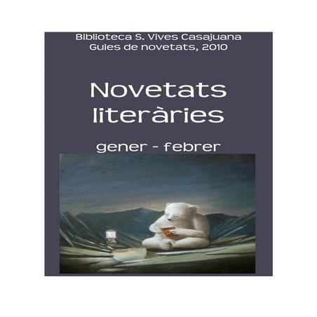 Novetats Literàries. Gener - Febrer