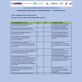 Generación de hallazgos del acompañ...