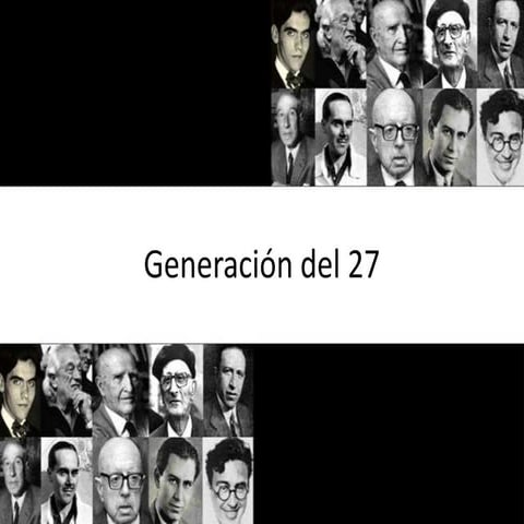 Generación del 27 | PPT