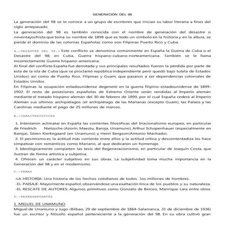 Generación del 98