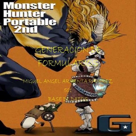 Generacion de formularios