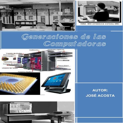 Generacion de las computadoras | PDF