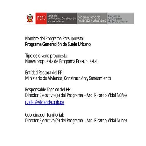 Generacion suelo urbano