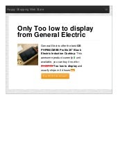 General Electric Offer The Best Ge Php900dmbb Profile 30 Black Induct