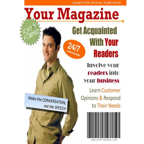 General portal solution for magazines