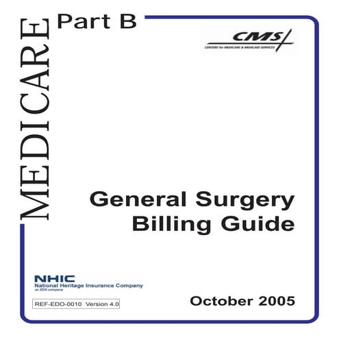 General Surgery Billing Guide