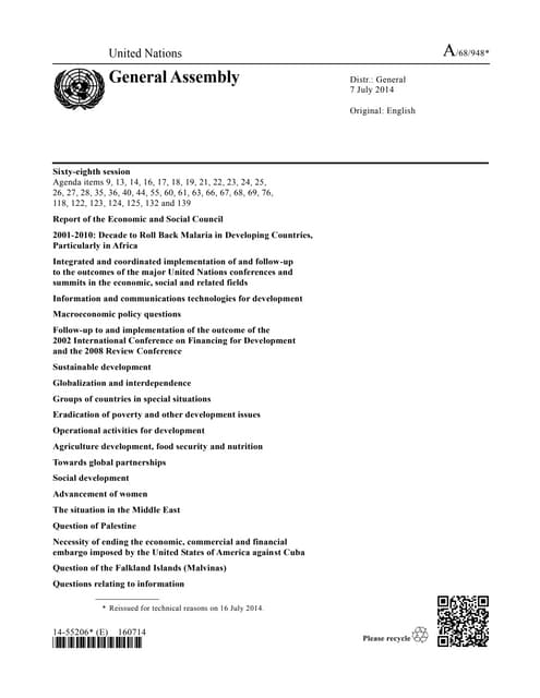 General Assembly 68-948