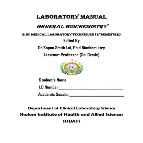 General biochemistry Practicle Module 1.pdf