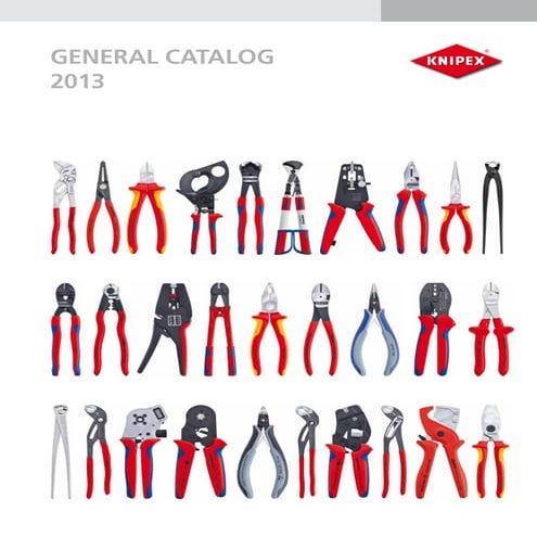 Knipex Hand Tools General Catalog 