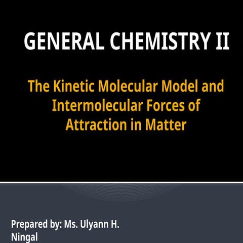 General Chemistry 2_Lesson Outline Topics.pptx