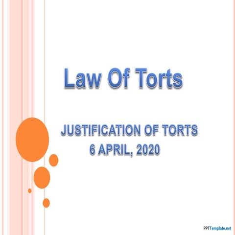 General defences of tort