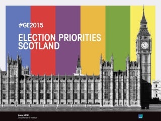General Election 2015: Priorities for Scotland