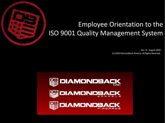 ISO 9001 2015 Management Review Presentation | PPT