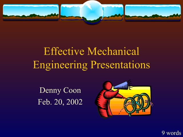 General Eng Presentation Tips