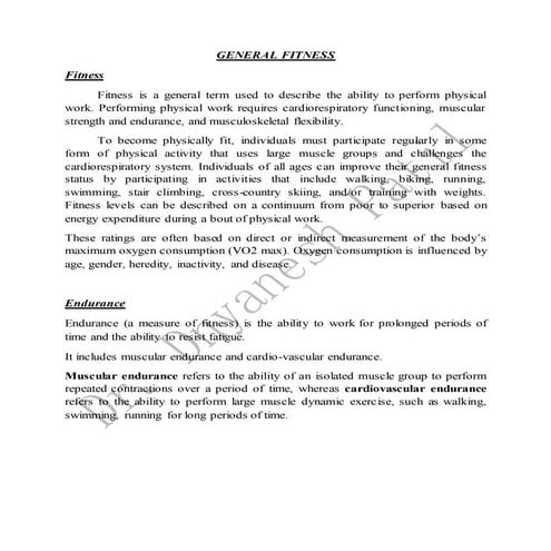 general fitness.docx