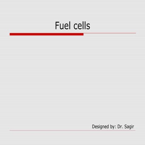 General fuel cell
