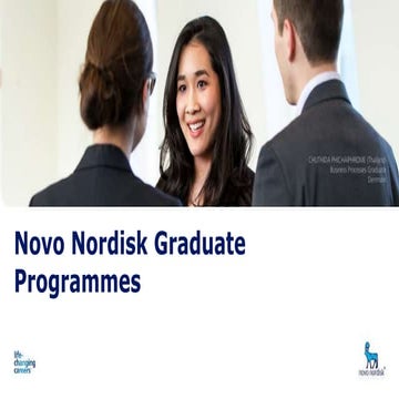 Novo Nordisk Graduate Programme Presentation 2015/16 