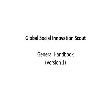 General handbook
