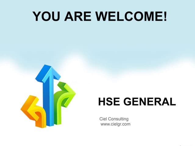 General HSE Training (Level 1 & 2)