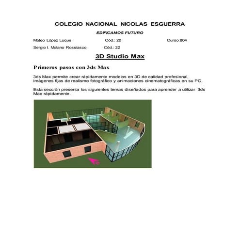 Generalidades 3dsmax