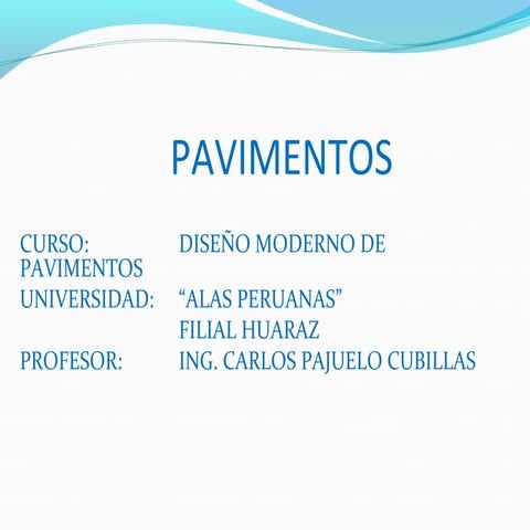 Generalidades clases  pavimentos3